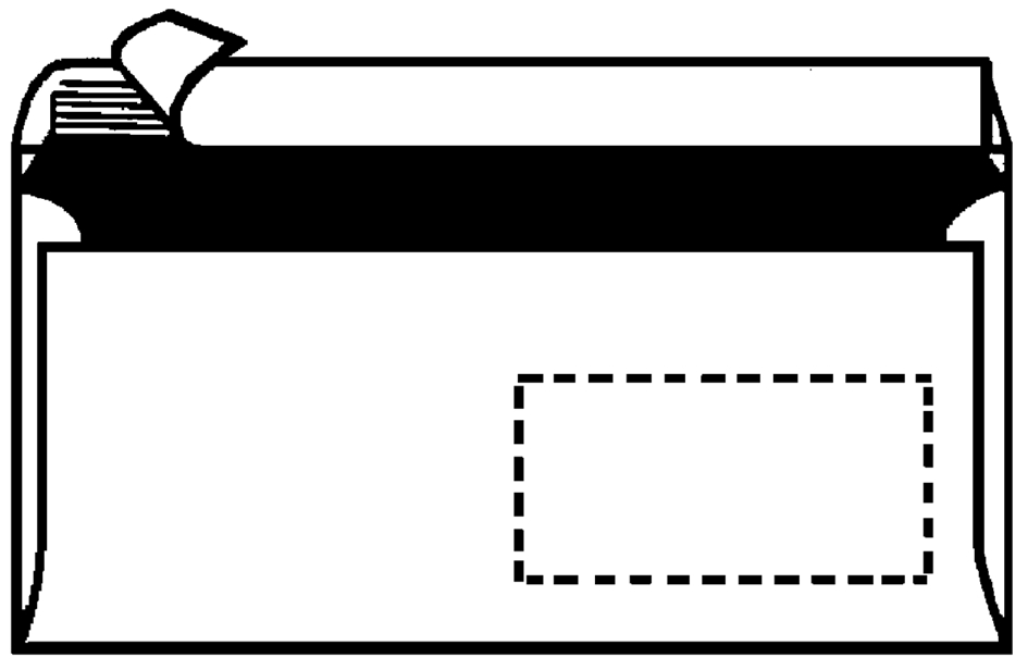 herlitz Briefumschlag, DIN lang, mit Fenster, weiß von Herlitz