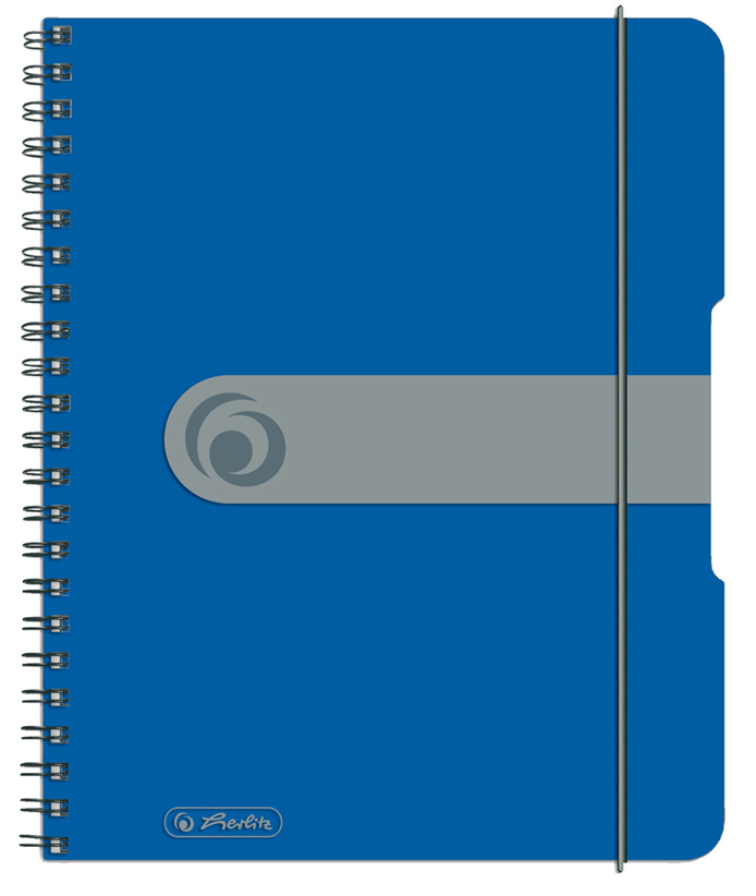 herlitz Collegeblock easy orga to go, A5, 80 Blatt, blau von Herlitz