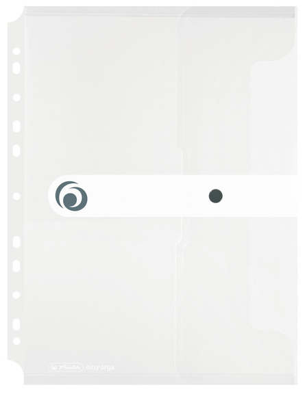 herlitz Dokumententasche easy orga to go, transparent-blau herlitz Dokumententasche easy orga to go, transparent-blau von Herlitz