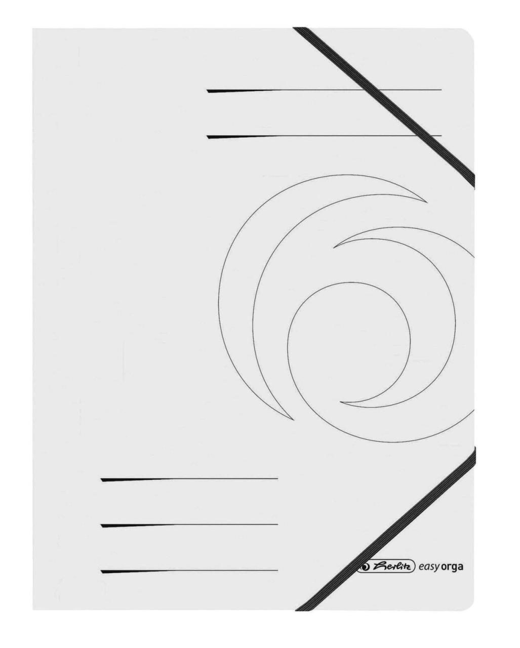herlitz Eckspanner Easy Orga DIN A4 weiß herlitz Eckspanner Easy Orga DIN A4 weiß von Herlitz