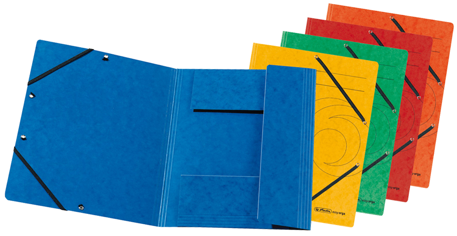 herlitz Eckspannermappe easyorga, DIN A4, grün herlitz Eckspannermappe easyorga, DIN A4, grün von Herlitz
