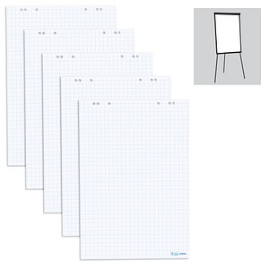 herlitz Flipchart-Papier kariert 68,0 x 99,0 cm, 20 Blatt, 5 Blöcke herlitz Flipchart-Papier kariert 68,0 x 99,0 cm, 20 Blatt, 5 Blöcke von Herlitz