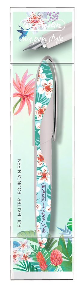 herlitz Füllhalter my.pen style Ladylike , Jungle, von Herlitz