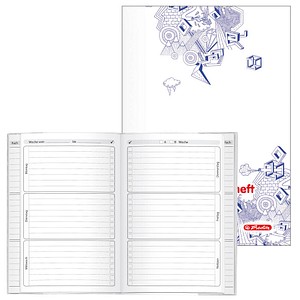 herlitz Hausaufgabenheft Kritzel Lineatur SL liniert DIN A5 ohne Rand, 48 Blatt herlitz Hausaufgabenheft Kritzel Lineatur SL liniert DIN A5 ohne Rand, 48 Blatt von Herlitz