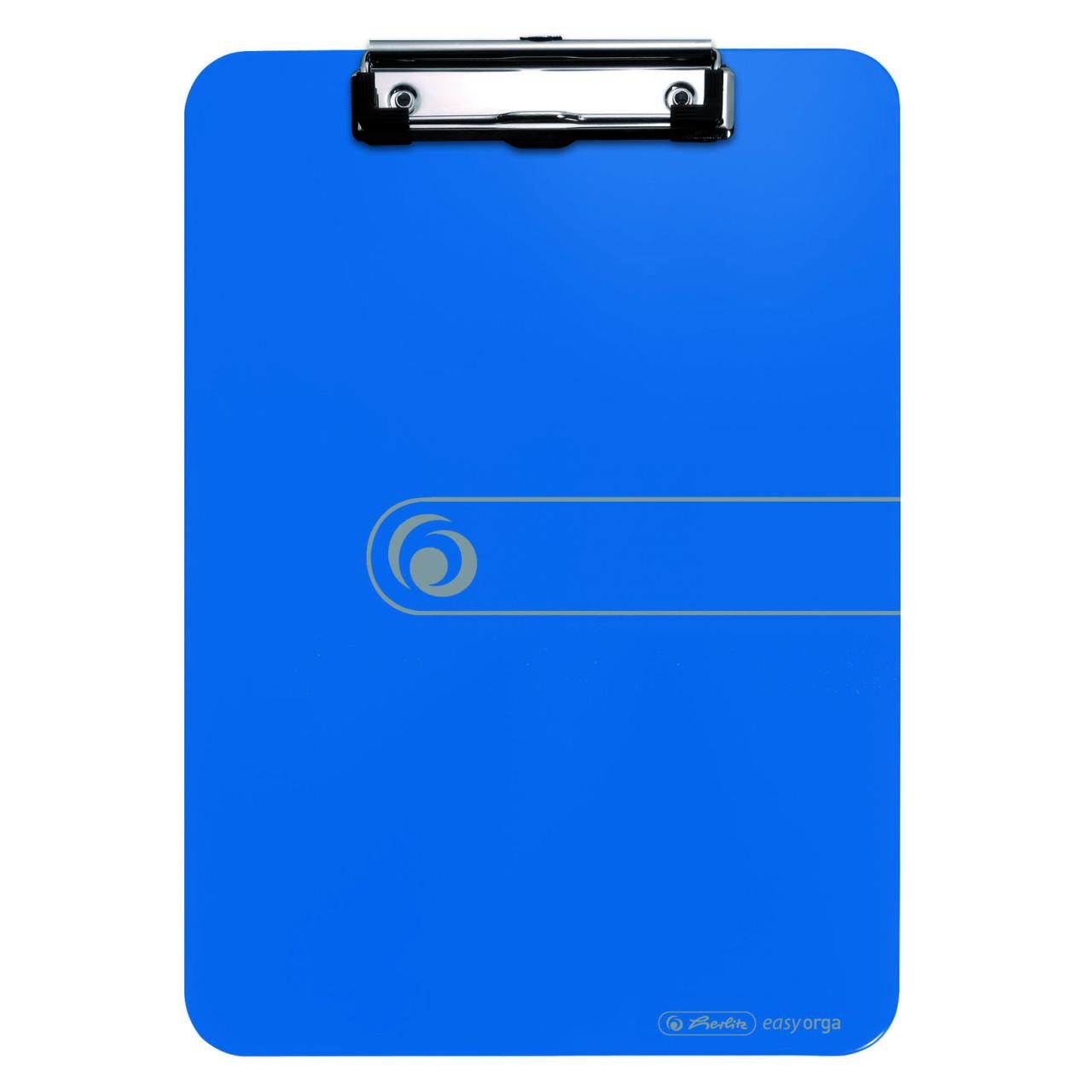 herlitz Klemmbrett DIN A4 opak blau von Herlitz