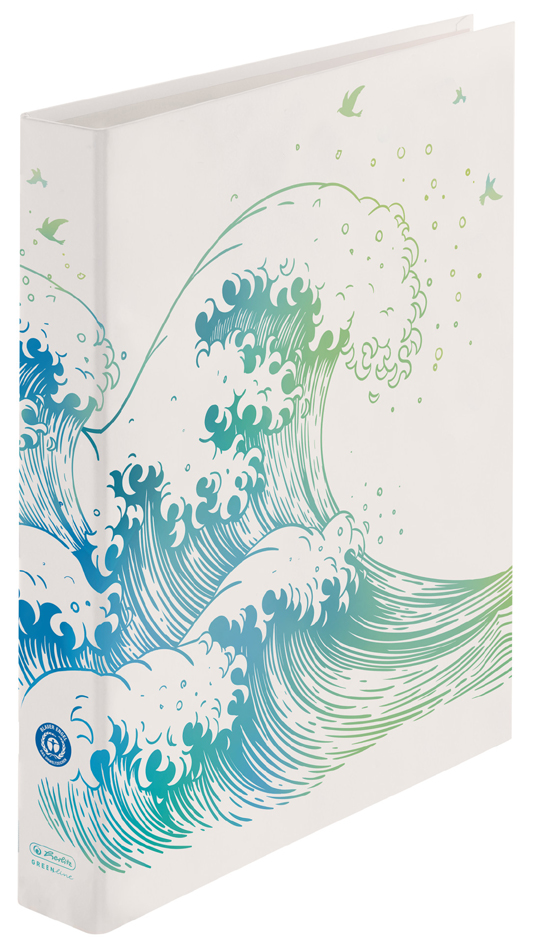 herlitz Ringbuch maX.file GREENline Welle, A4 herlitz Ringbuch maX.file GREENline Welle, A4 von Herlitz