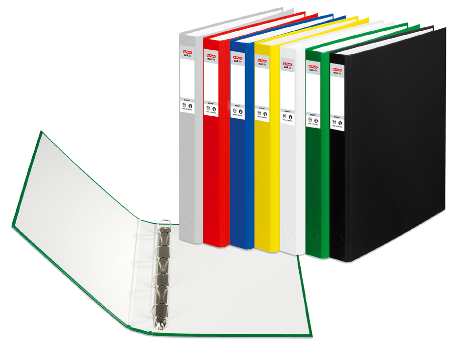 herlitz Ringbuch maX.file protect, A4, 4-Ring-Mechanik, rot herlitz Ringbuch maX.file protect, A4, 4-Ring-Mechanik, rot von Herlitz