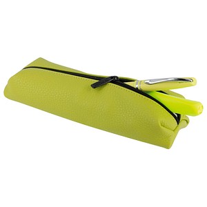 herlitz Schlampermäppchen Origami Apple hellgrün, 20,0 x 3,5 cm von Herlitz