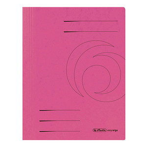 herlitz Schnellhefter Quality Karton pink DIN A4 von Herlitz