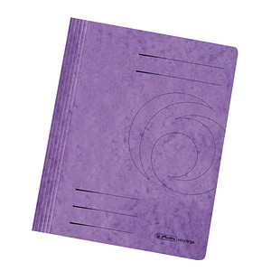 herlitz Schnellhefter Quality Karton violett DIN A4 von Herlitz