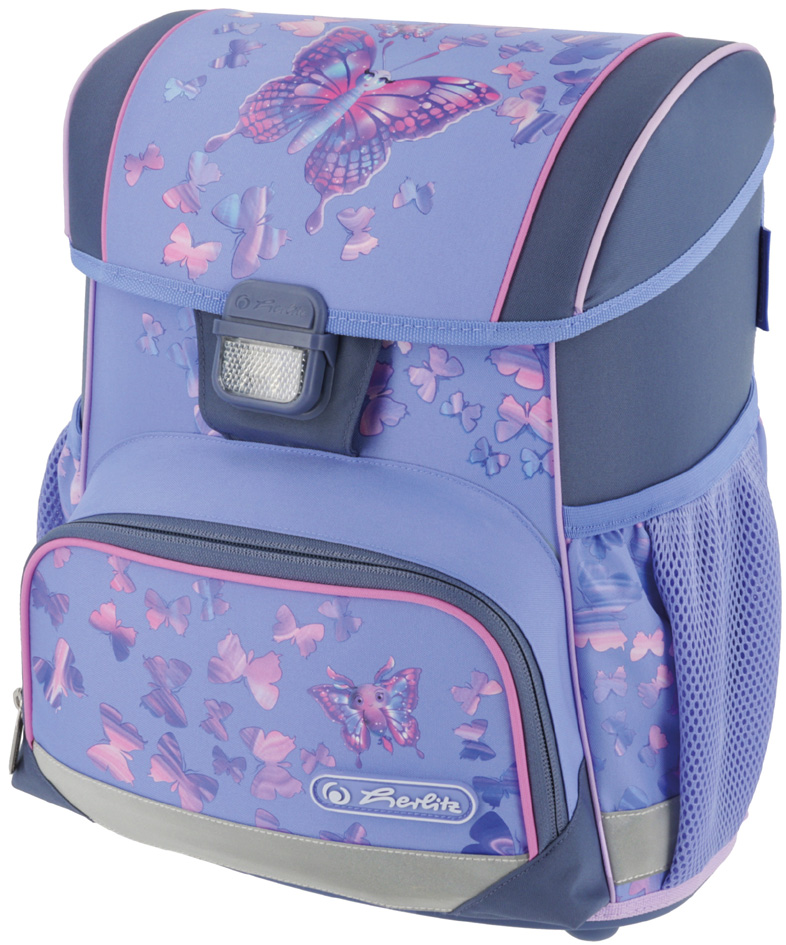 herlitz Schulranzen Loop Plus , Butterfly Paradise, von Herlitz