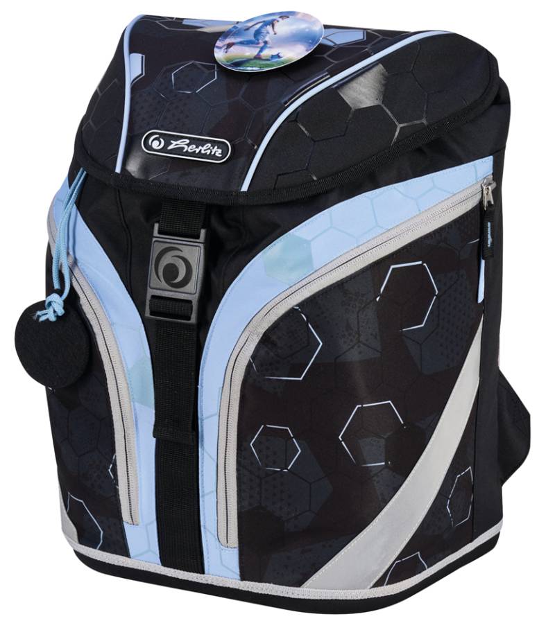 herlitz Schulranzen SoftLight Plus , Cyber Soccer, von Herlitz