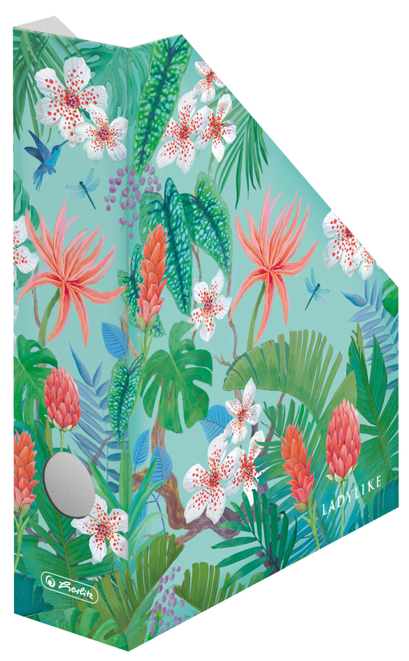 herlitz Wellpappe-Stehsammler Ladylike , Jungle, , DIN A4 von Herlitz