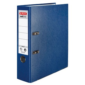 herlitz maX.file protect Ordner blau Kunststoff 8,0 cm DIN A4 von Herlitz