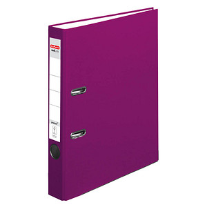 herlitz maX.file protect Ordner brombeer Kunststoff 5,0 cm DIN A4 von Herlitz