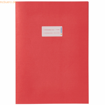 HERMA Heftschoner Papier A4 dunkelrot von Herma