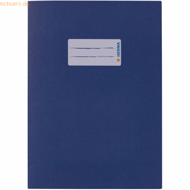 HERMA Heftschoner Papier A5 dunkelblau HERMA Heftschoner Papier A5 dunkelblau von Herma
