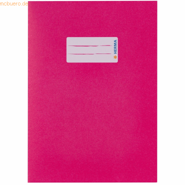 10 x HERMA Heftschoner Papier A5 pink von Herma