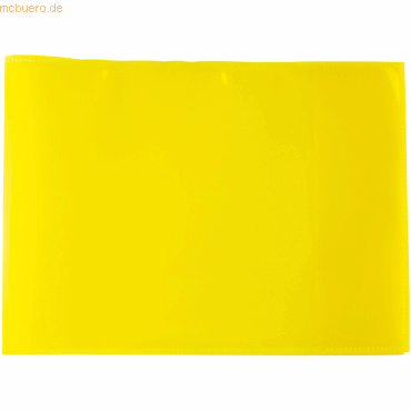 10 x HERMA Heftschoner Transparent Plus A5 quer gelb von Herma
