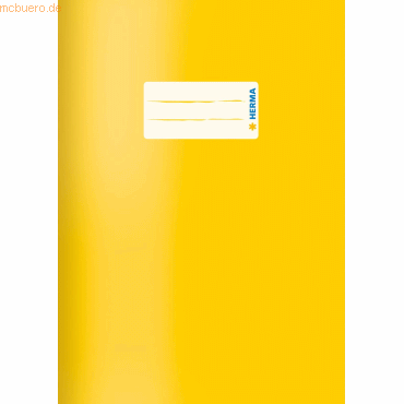 10 x HERMA Karton-Heftschoner A5 gelb von Herma