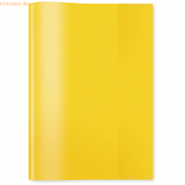 25 x HERMA Heftschoner A4 PP transparent/gelb von Herma