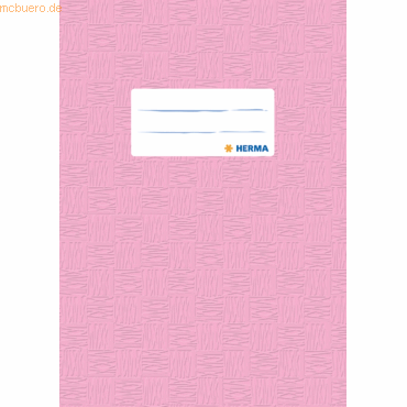 HERMA Heftschoner A5 PP rosa gedeckt von Herma