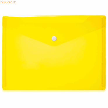 5 x HERMA Brieftasche A5 PP gelb von Herma
