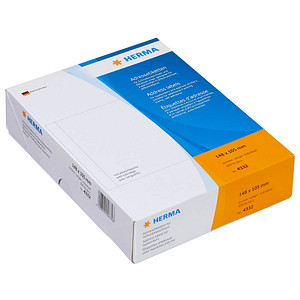 500 HERMA Adressetiketten 4332 weiß 148,0 x 105,0 mm 500 HERMA Adressetiketten 4332 weiß 148,0 x 105,0 mm von Herma