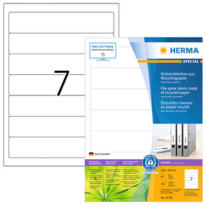 560 HERMA Ordneretiketten weiß 560 HERMA Ordneretiketten weiß von Herma