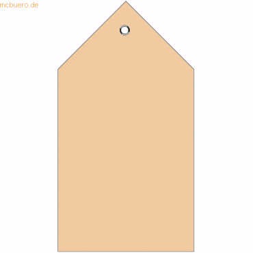HERMA Anhängezettel 80x150mm mit Metallöse Faltecken VE=250 Stück HERMA Anhängezettel 80x150mm mit Metallöse Faltecken VE=250 Stück von Herma