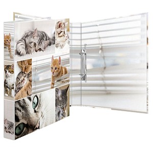 HERMA Animals Katzen Ringbuch 2-Ringe Motiv 3,5 cm DIN A4 HERMA Animals Katzen Ringbuch 2-Ringe Motiv 3,5 cm DIN A4 von Herma