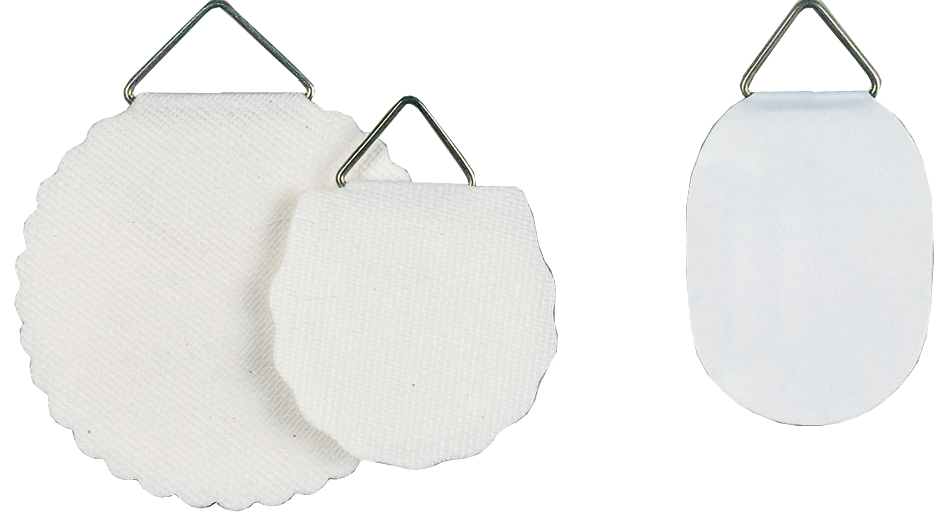 HERMA Bildaufhänger Durchmesser 55 mm, Shirting, weiß HERMA Bildaufhänger Durchmesser 55 mm, Shirting, weiß von Herma