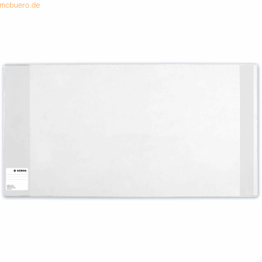 HERMA Buchschoner PP mit Lasche transparent 220 x 380mm von Herma