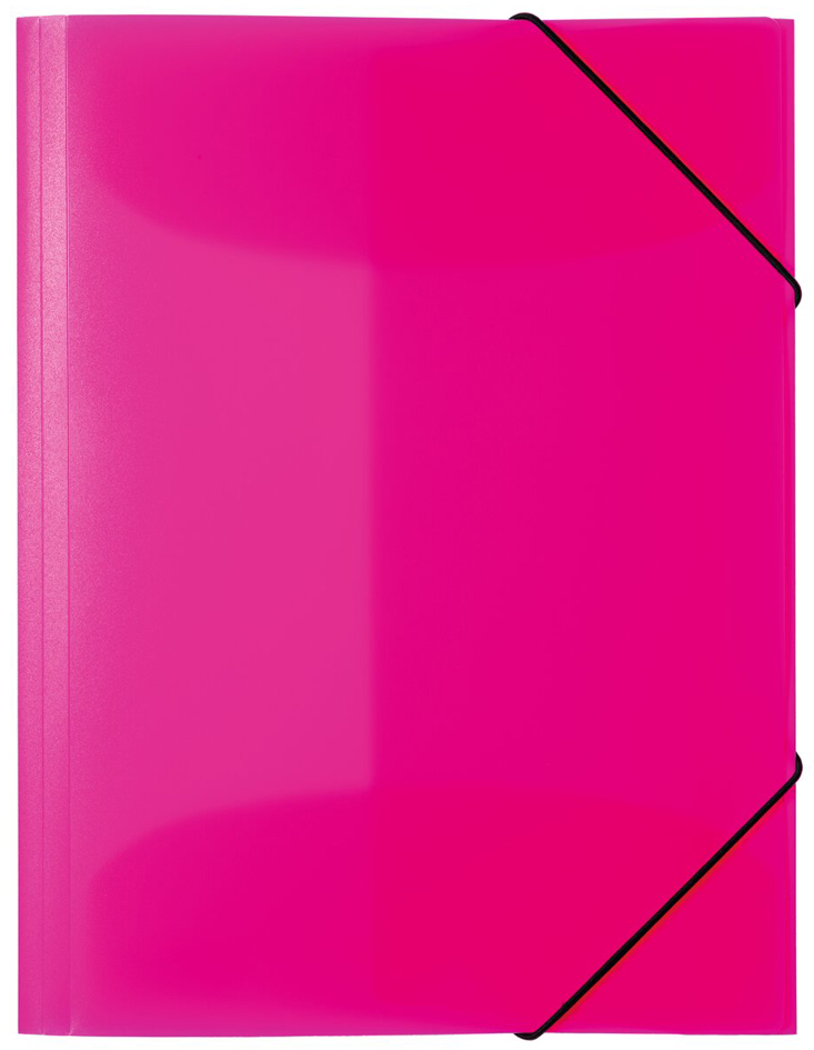 HERMA Eckspannermappe, aus PP, DIN A4, neon-pink HERMA Eckspannermappe, aus PP, DIN A4, neon-pink von Herma