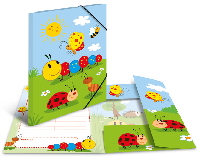 HERMA Eckspannermappe , Frieda & Friends, , Karton, DIN A3 HERMA Eckspannermappe , Frieda & Friends, , Karton, DIN A3 von Herma