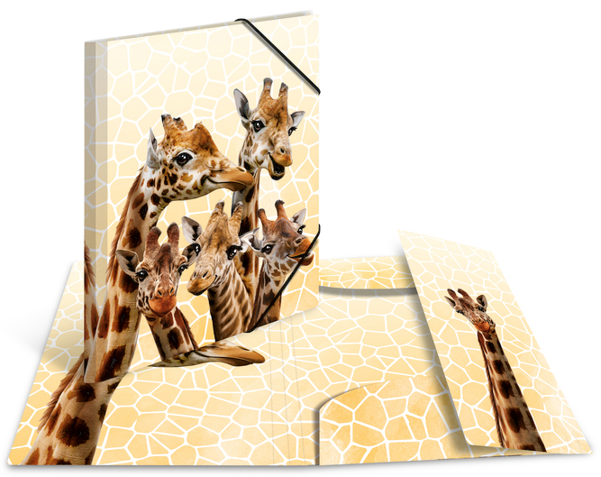 HERMA Eckspannermappe Exotische Tiere, A3, Affenbande HERMA Eckspannermappe Exotische Tiere, A3, Affenbande von Herma
