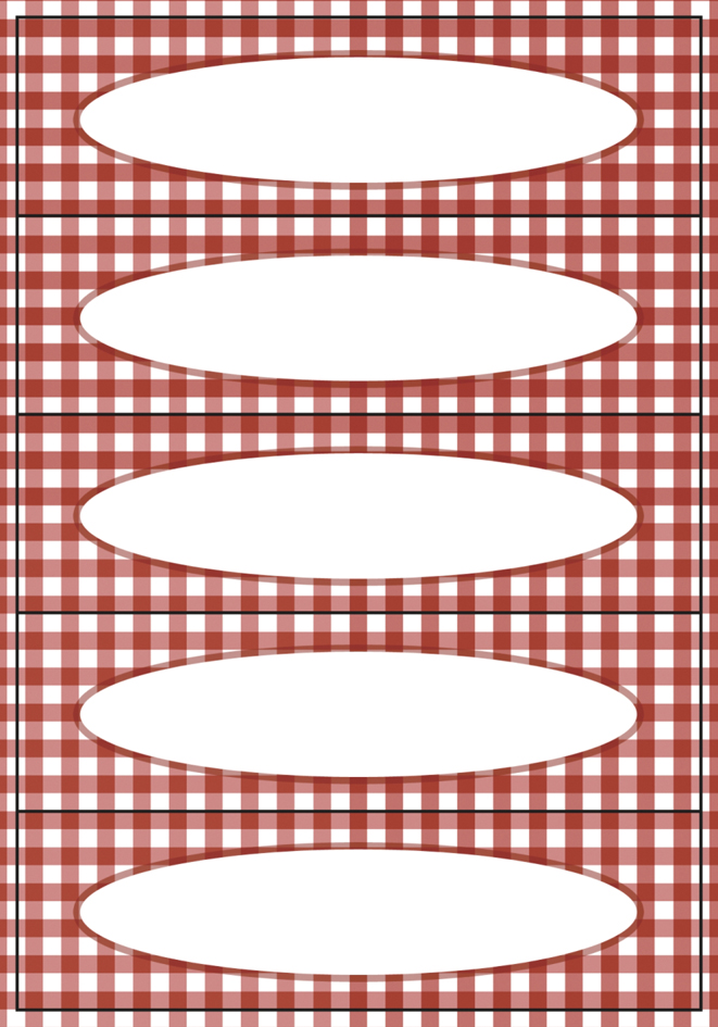 HERMA Haushalts-Etiketten Vichy-Karo, 76 x 23 mm, rot HERMA Haushalts-Etiketten Vichy-Karo, 76 x 23 mm, rot von Herma