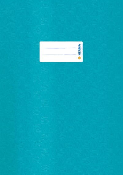 HERMA Heftschoner, DIN A4, aus PP, dunkelblau gedeckt von Herma