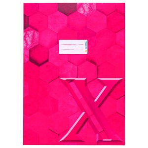 HERMA Heftumschlag X pink Papier A4 HERMA Heftumschlag X pink Papier A4 von Herma