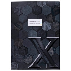 HERMA Heftumschlag X schwarz Papier A4 HERMA Heftumschlag X schwarz Papier A4 von Herma