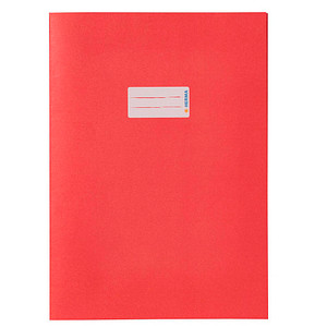 HERMA Heftumschlag glatt rot Papier DIN A4 von Herma