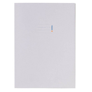 HERMA Heftumschlag glatt weiß Papier DIN A4 von Herma