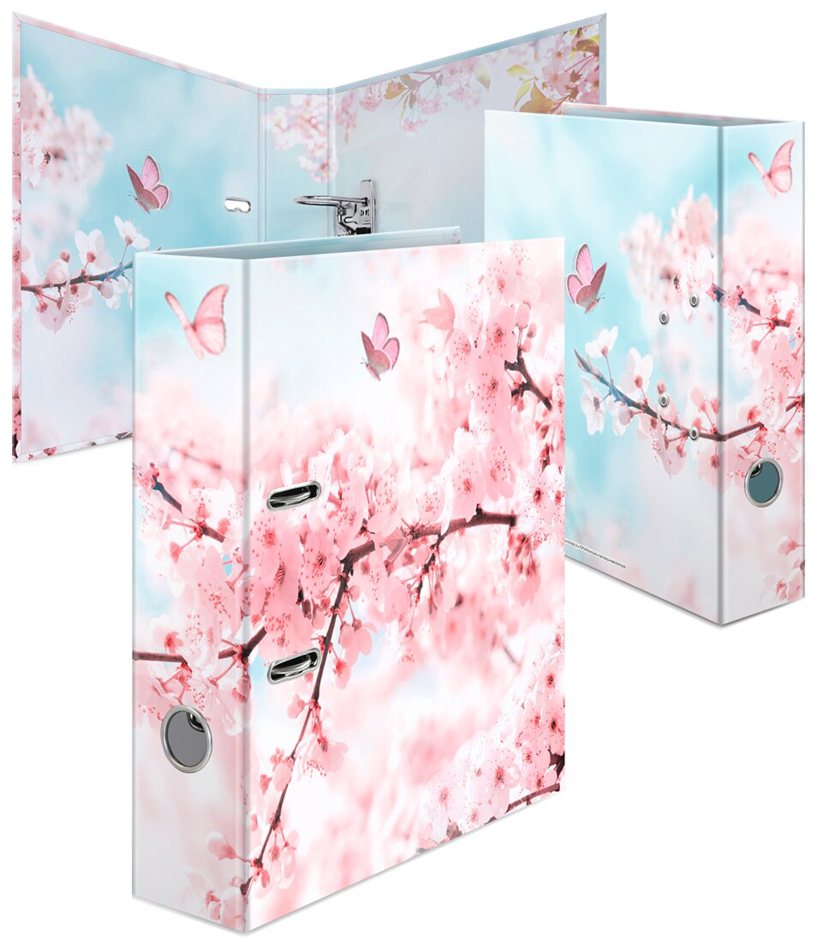 HERMA Motivordner Blumen , Cherry Blossom, DIN A4 von Herma