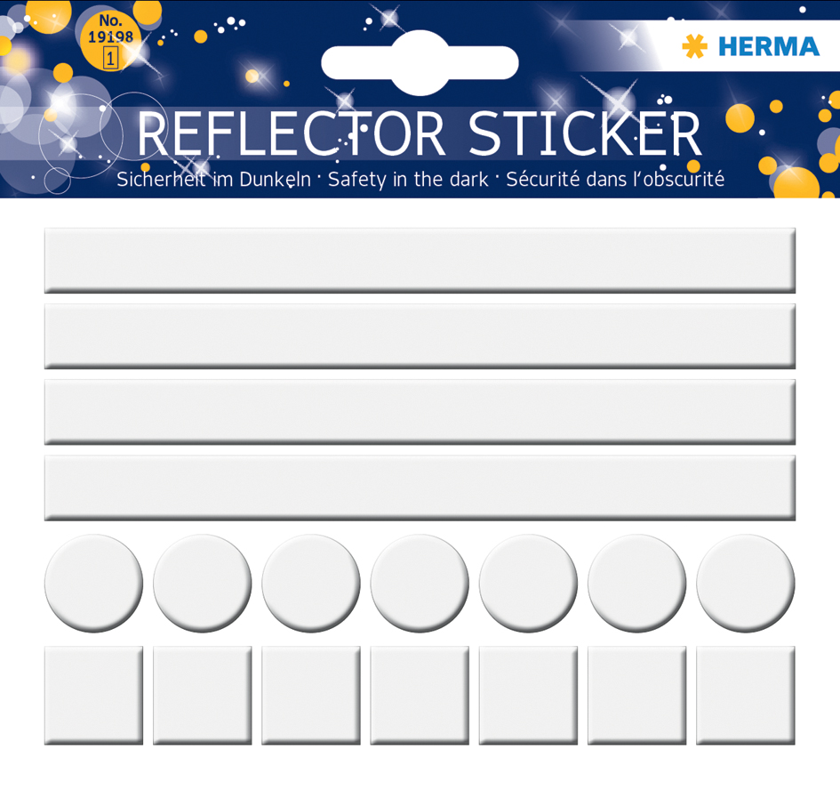 HERMA Reflektorsticker , Neutral, von Herma