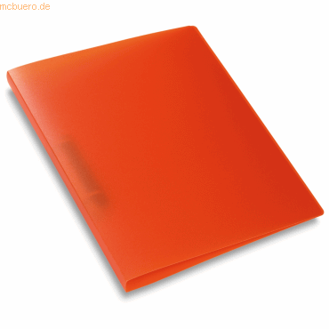 HERMA Ringbuch A4 2 Ringe 25mm transluzent orange HERMA Ringbuch A4 2 Ringe 25mm transluzent orange von Herma