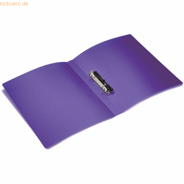 HERMA Ringbuch A4 2 Ringe 25mm transluzent violett HERMA Ringbuch A4 2 Ringe 25mm transluzent violett von Herma