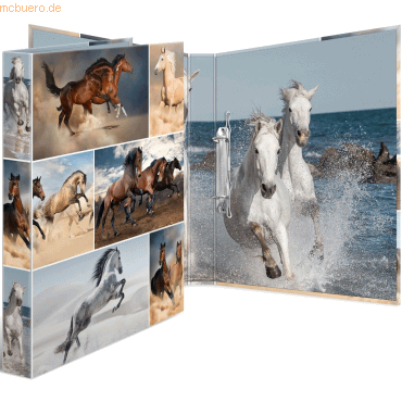 HERMA Ringbuch A4 Karton 2 Ringe Pferde HERMA Ringbuch A4 Karton 2 Ringe Pferde von Herma