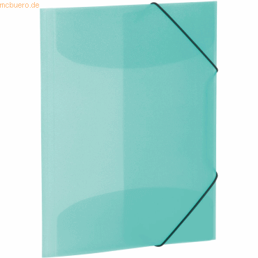 HERMA Sammelmappe A3 PP transluzent türkis HERMA Sammelmappe A3 PP transluzent türkis von Herma