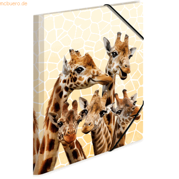 3 x HERMA Sammelmappe A4 PP Giraffenfreunde 3 x HERMA Sammelmappe A4 PP Giraffenfreunde von Herma