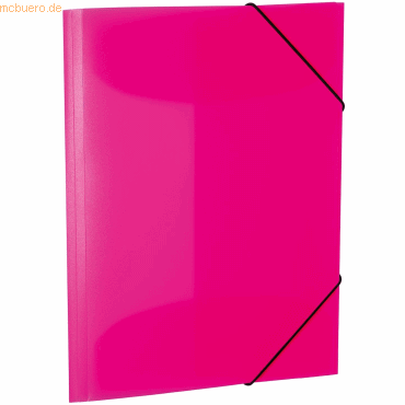 3 x HERMA Sammelmappe A4 PP Neon pink 3 x HERMA Sammelmappe A4 PP Neon pink von Herma